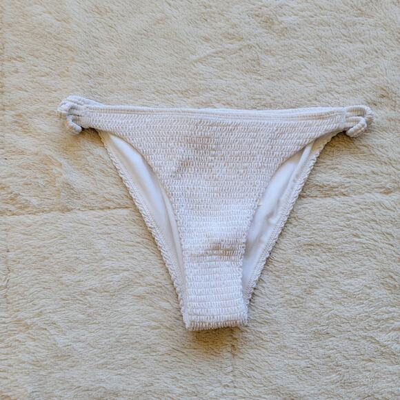 Hollister Other - Hollister White Textured Swimwear Bottom